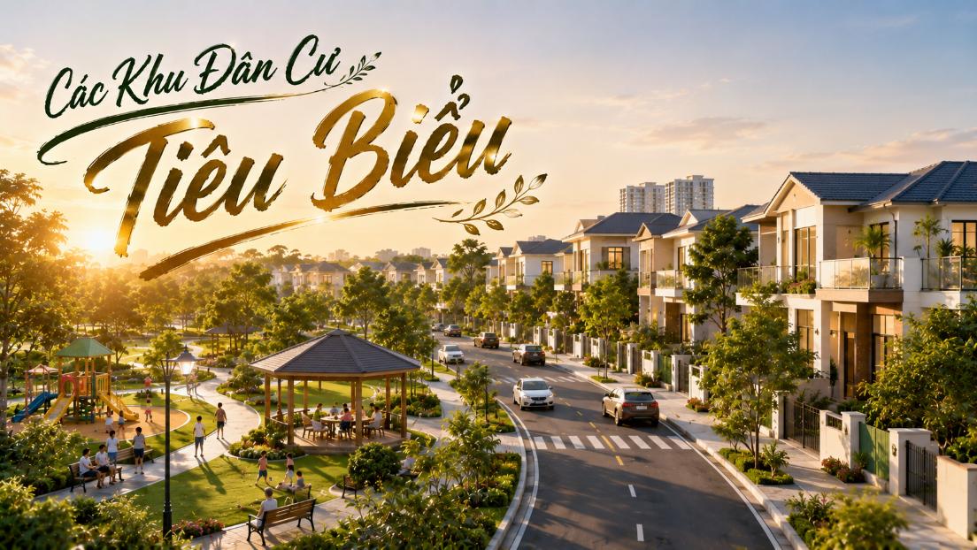 Các khu dân cư tiêu biểu
