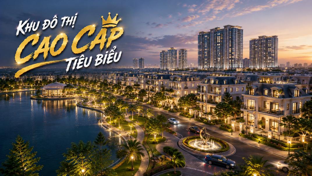 Các khu đô thị cao cấp tiêu biểu
