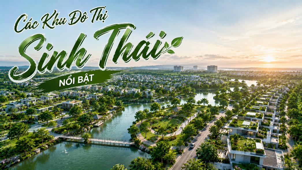 Các khu đô thị sinh thái nổi bật