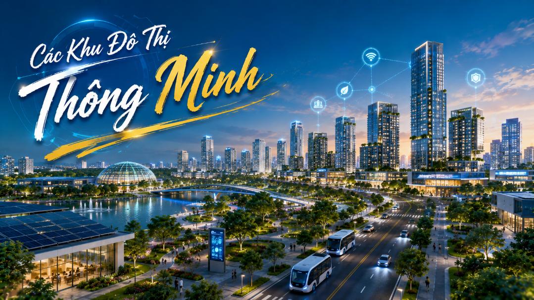 Các khu đô thị thông minh đáng chú ý