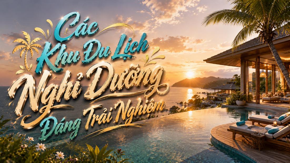 Các khu du lịch nghỉ dưỡng đáng trải nghiệm