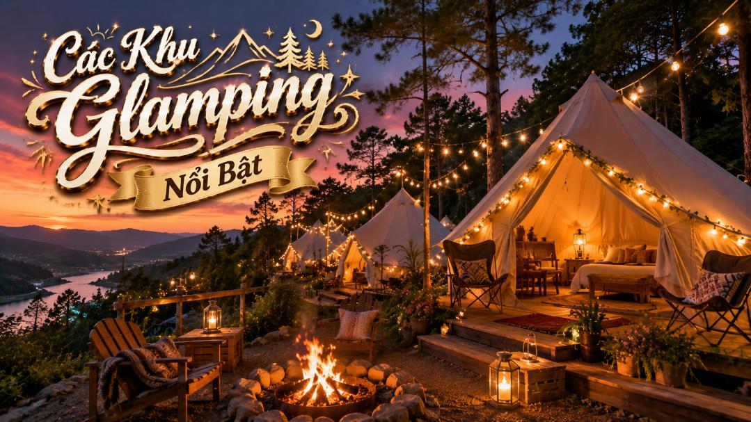 Các khu glamping nổi bật