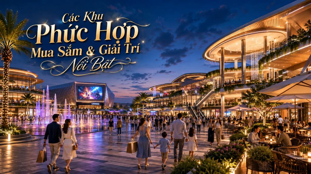 Các Khu Phức Hợp Mua Sắm & Giải Trí Nổi Bật