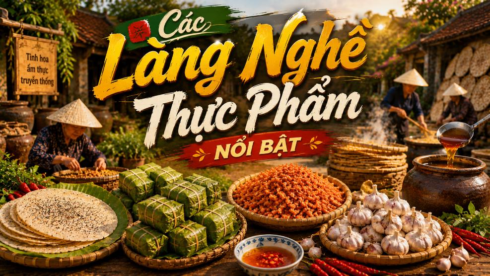 Các Làng Nghề Thực Phẩm Nổi Bật