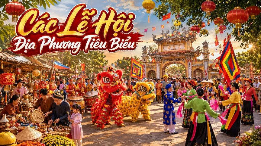 Các lễ hội địa phương tiêu biểu