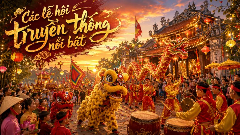 Các lễ hội truyền thống nổi bật