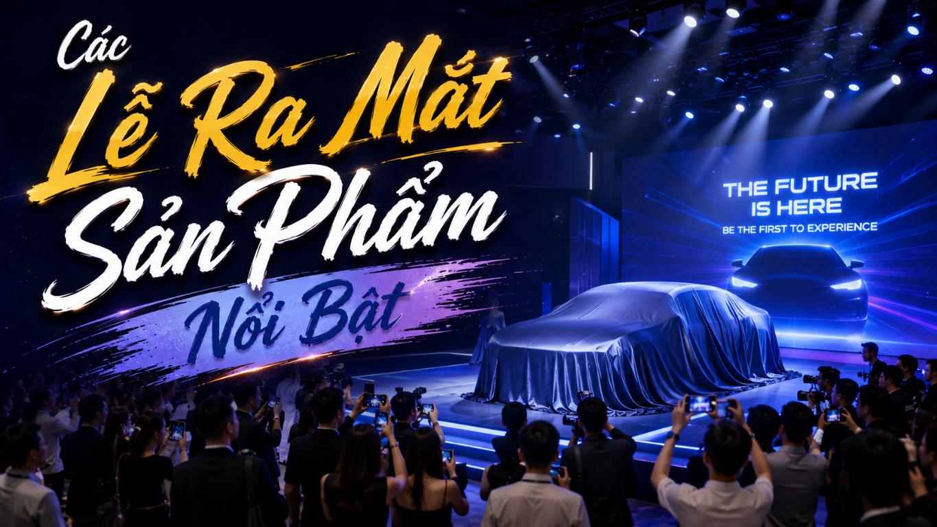Các lễ ra mắt sản phẩm nổi bật