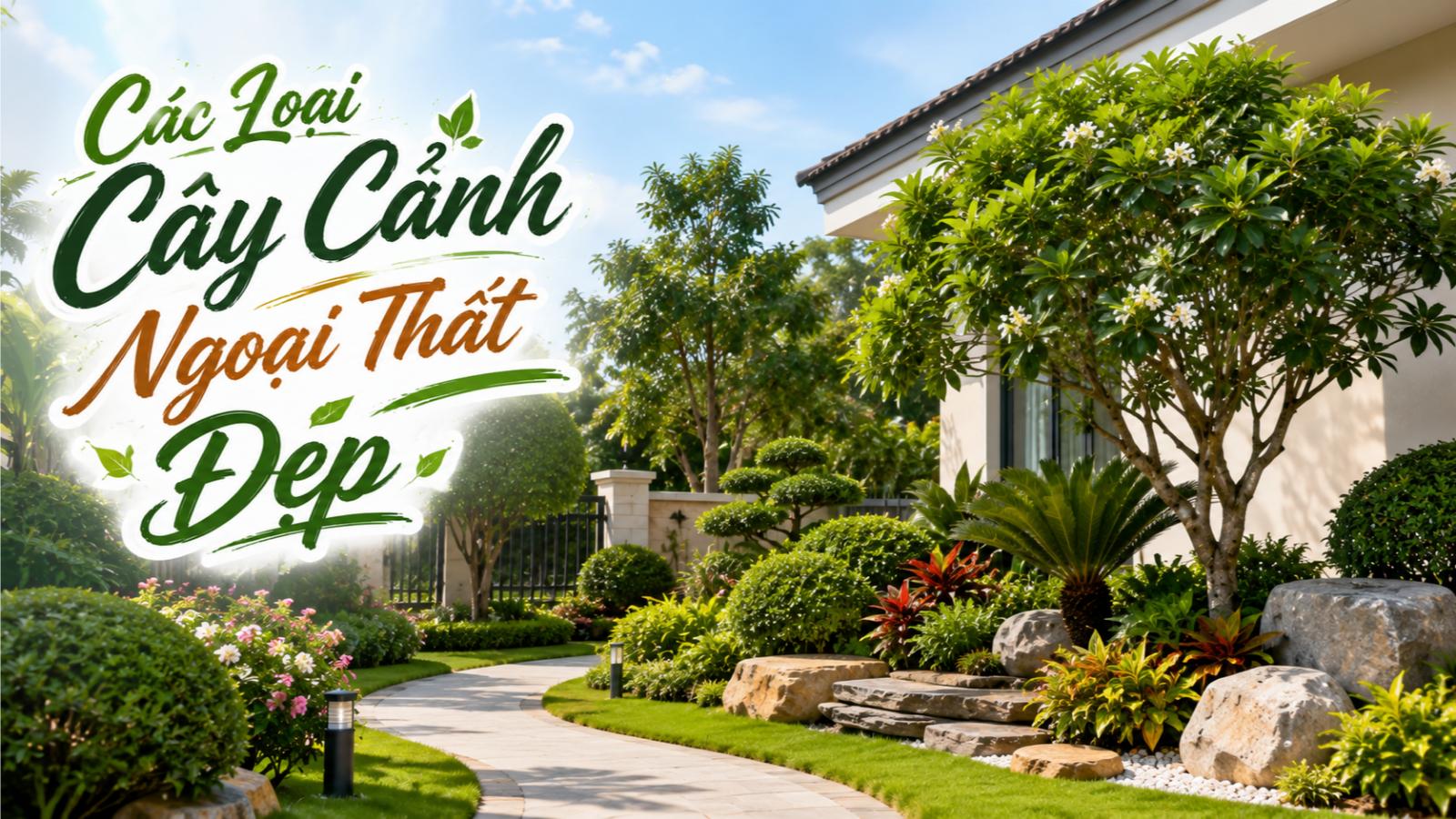Các loại cây cảnh ngoại thất đẹp