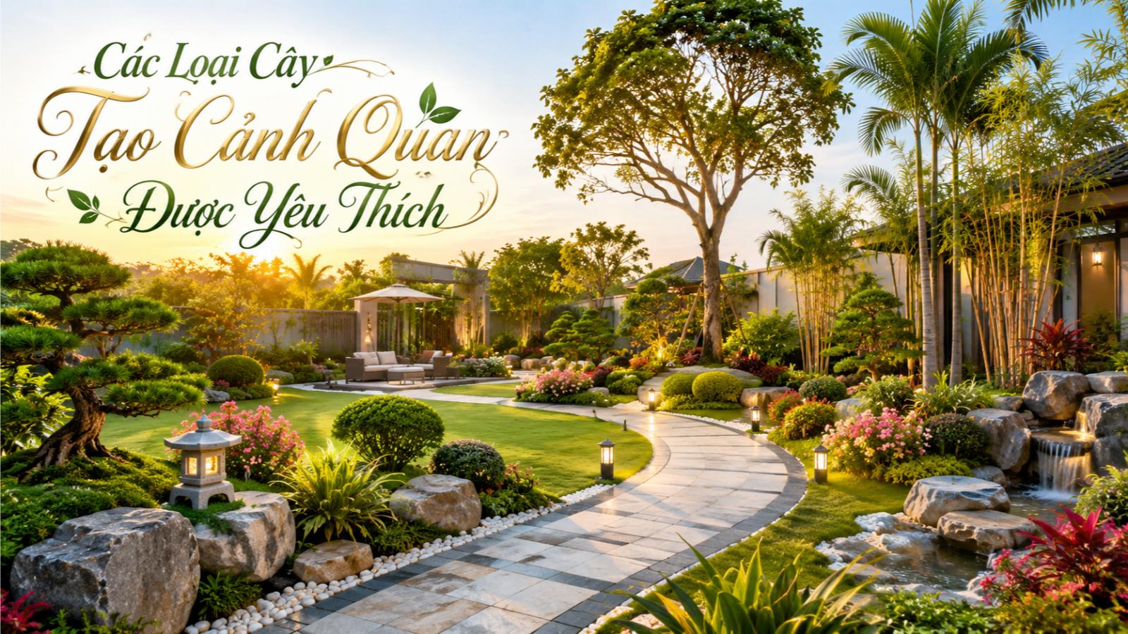 Các loại cây tạo cảnh quan được yêu thích