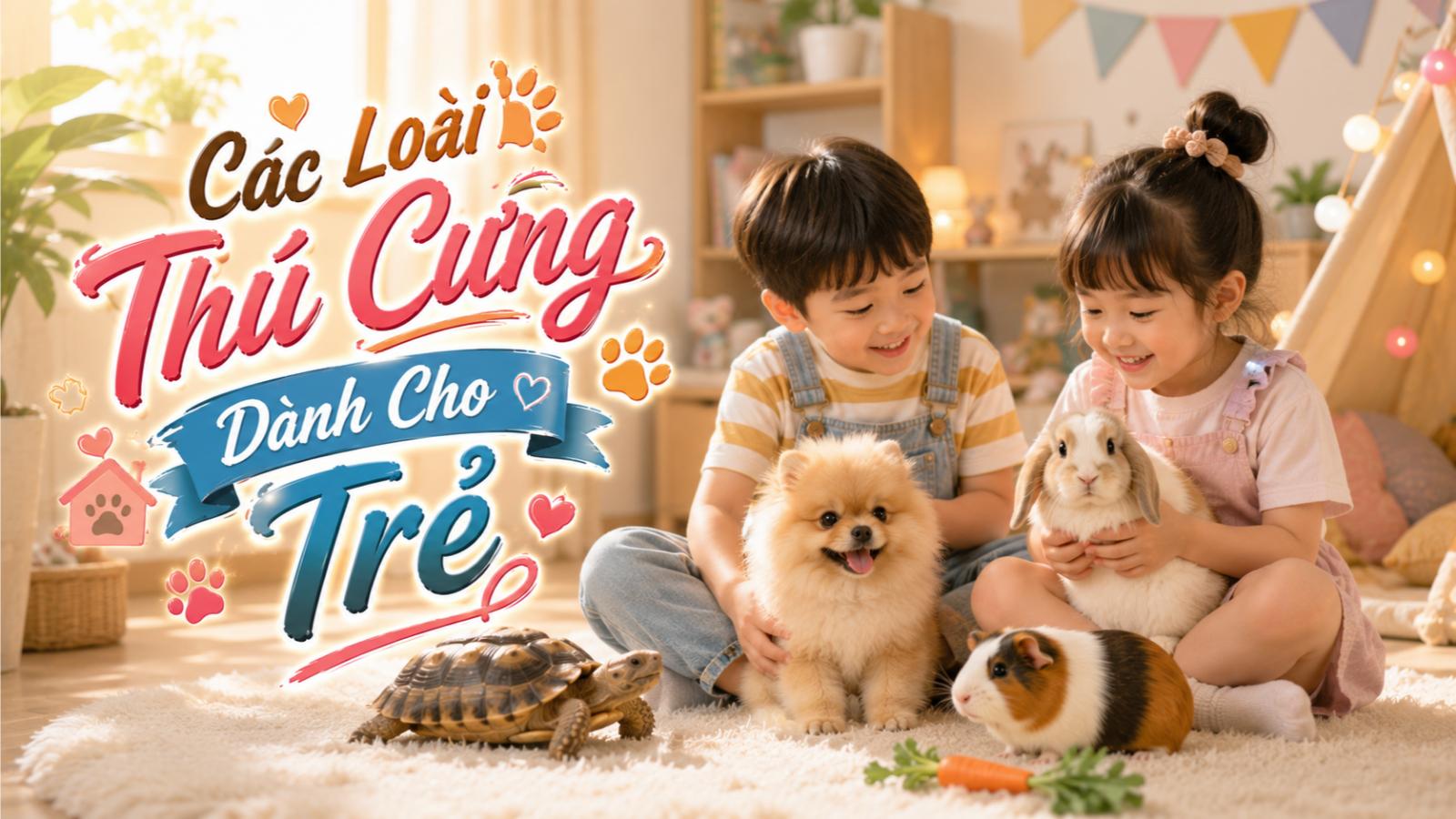 Các loài thú cưng dành cho trẻ em