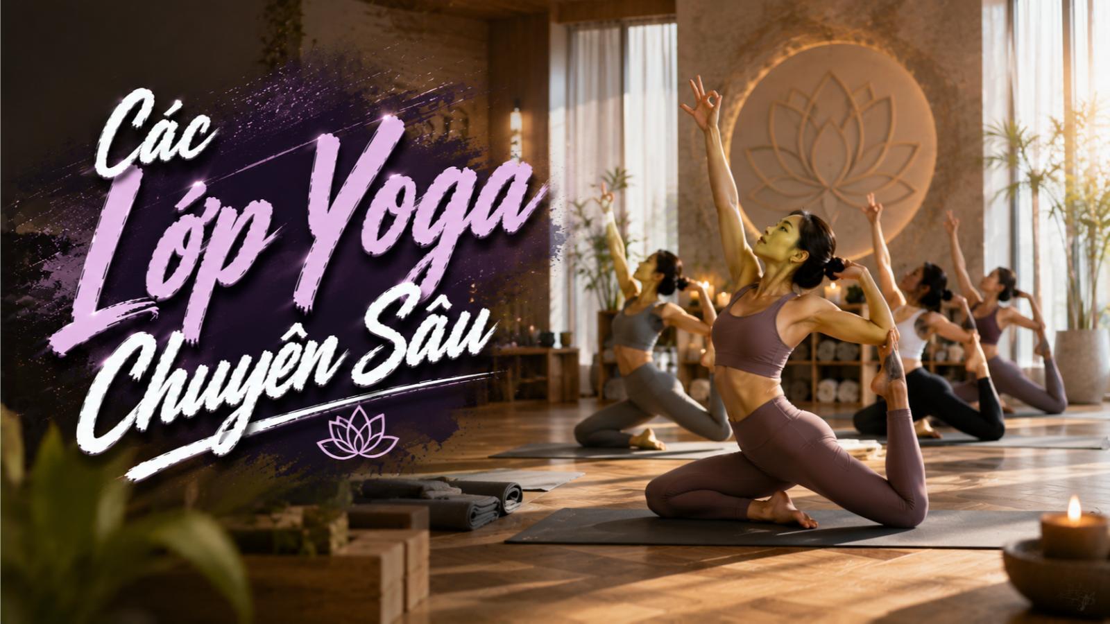 Các lớp yoga chuyên sâu