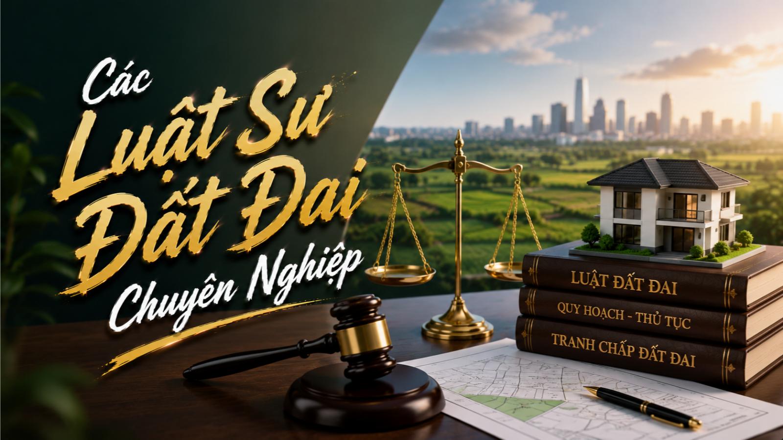 Các luật sư đất đai chuyên nghiệp