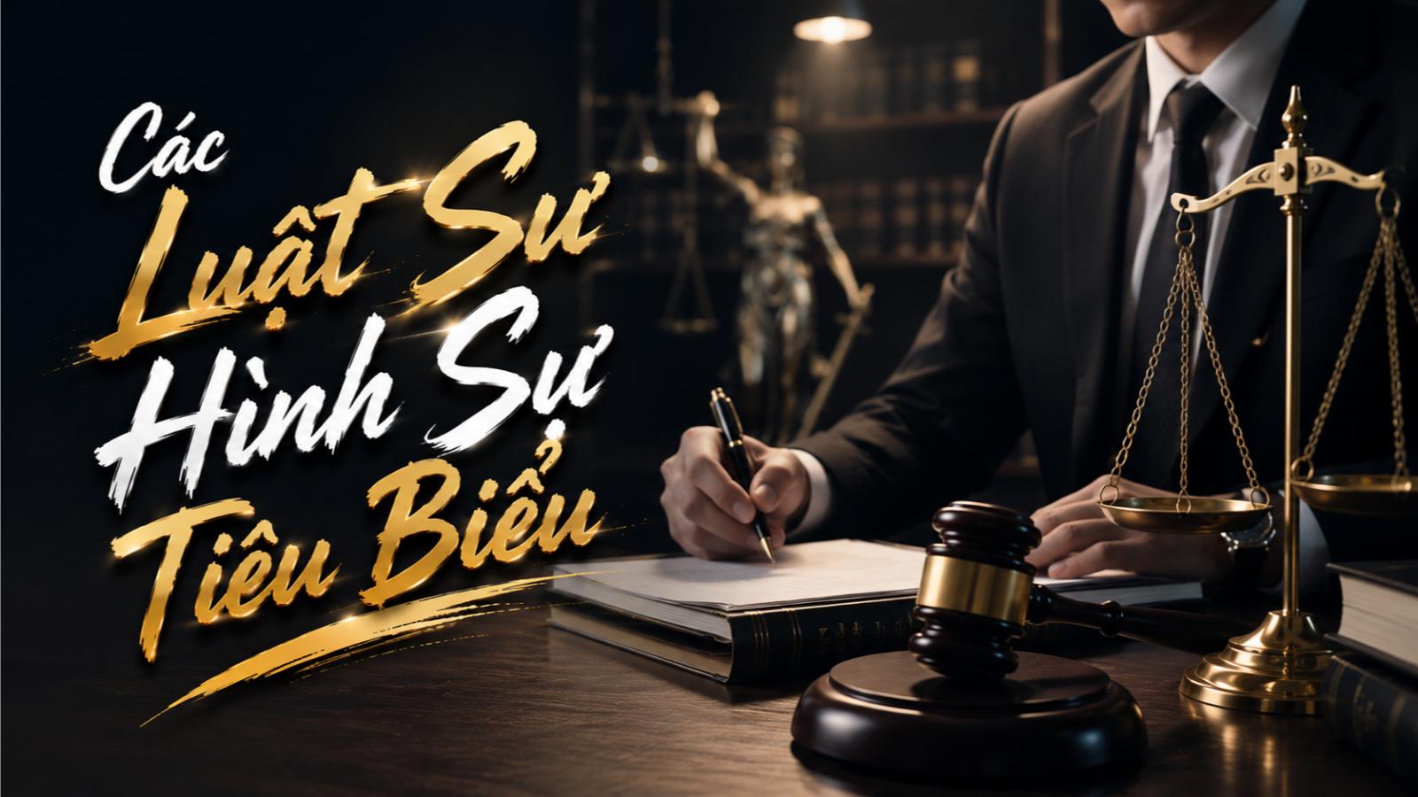 Các luật sư hình sự tiêu biểu