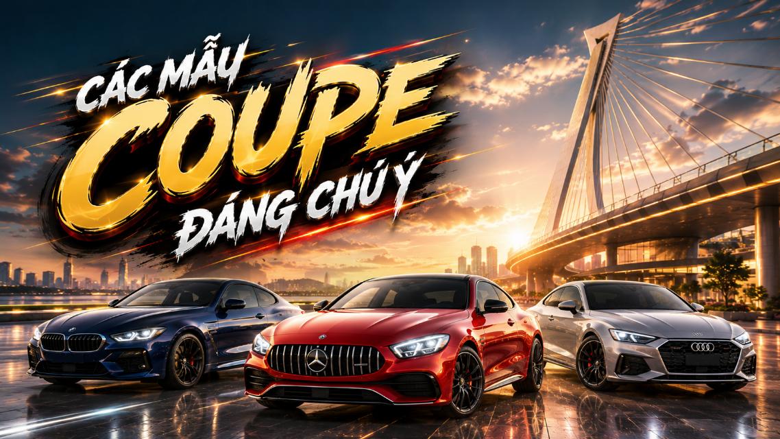Các Mẫu Coupe Đáng Chú Ý