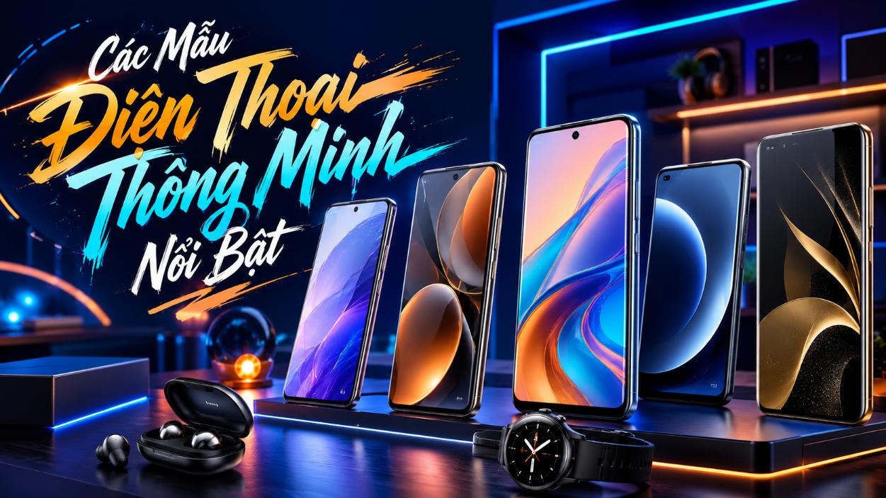 Các mẫu điện thoại thông minh nổi bật