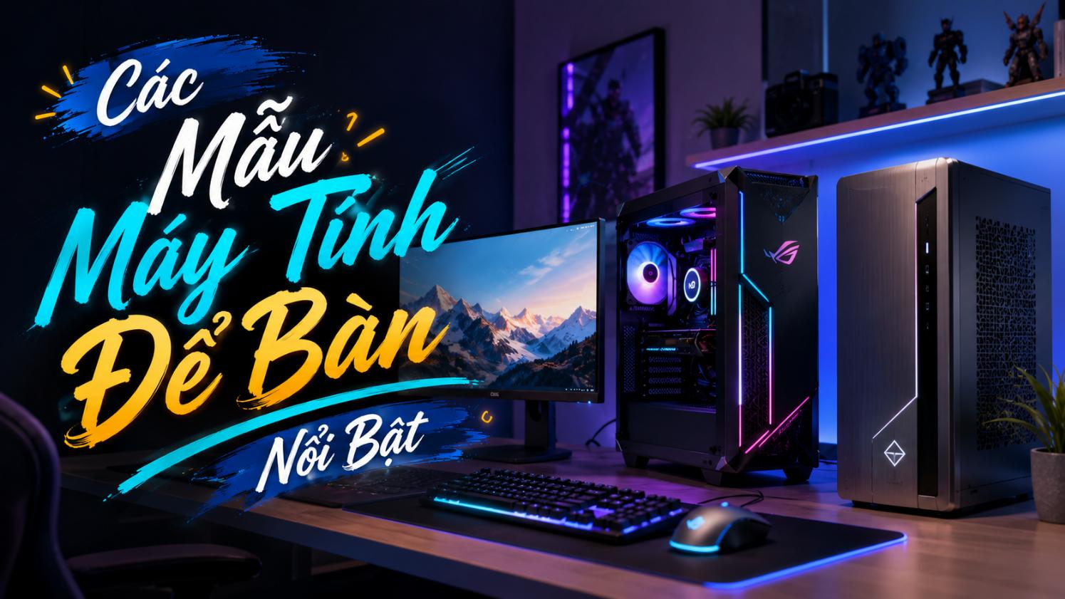 Các mẫu máy tính để bàn nổi bật