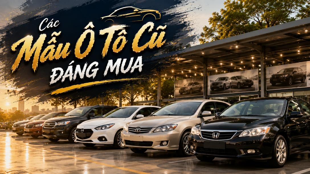 Các mẫu ô tô cũ đáng mua