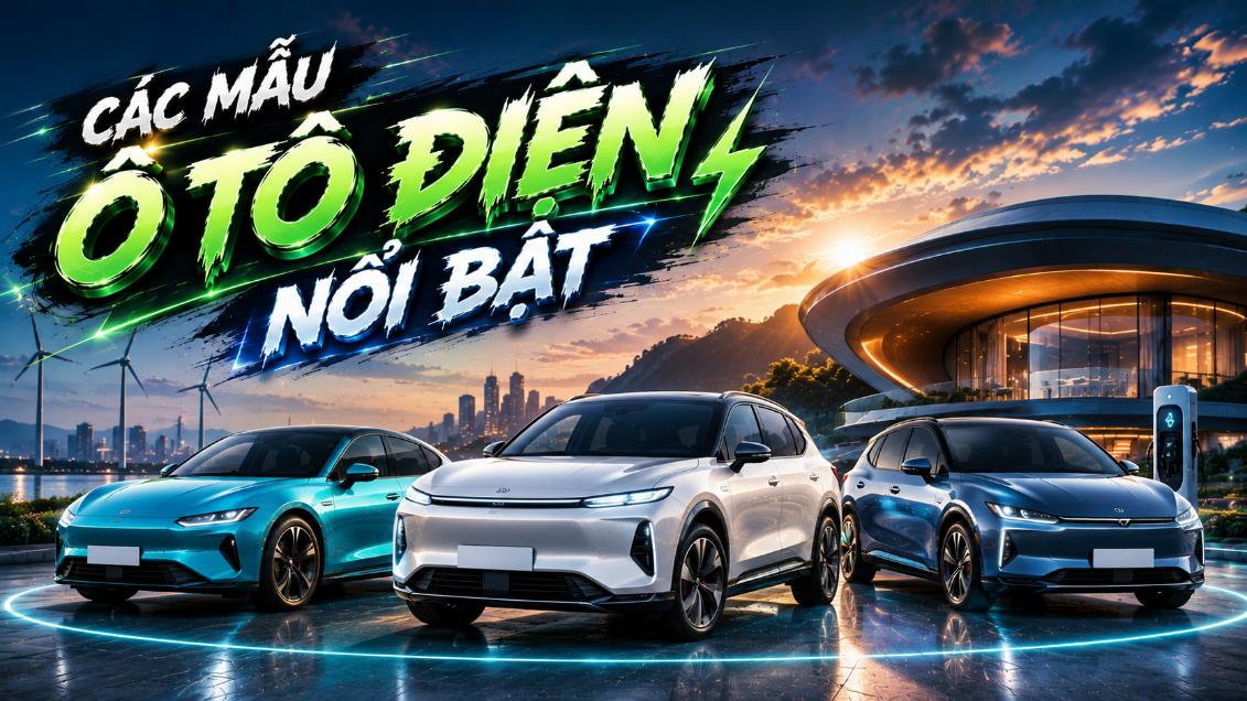 Các Mẫu Ô Tô Điện Nổi Bật