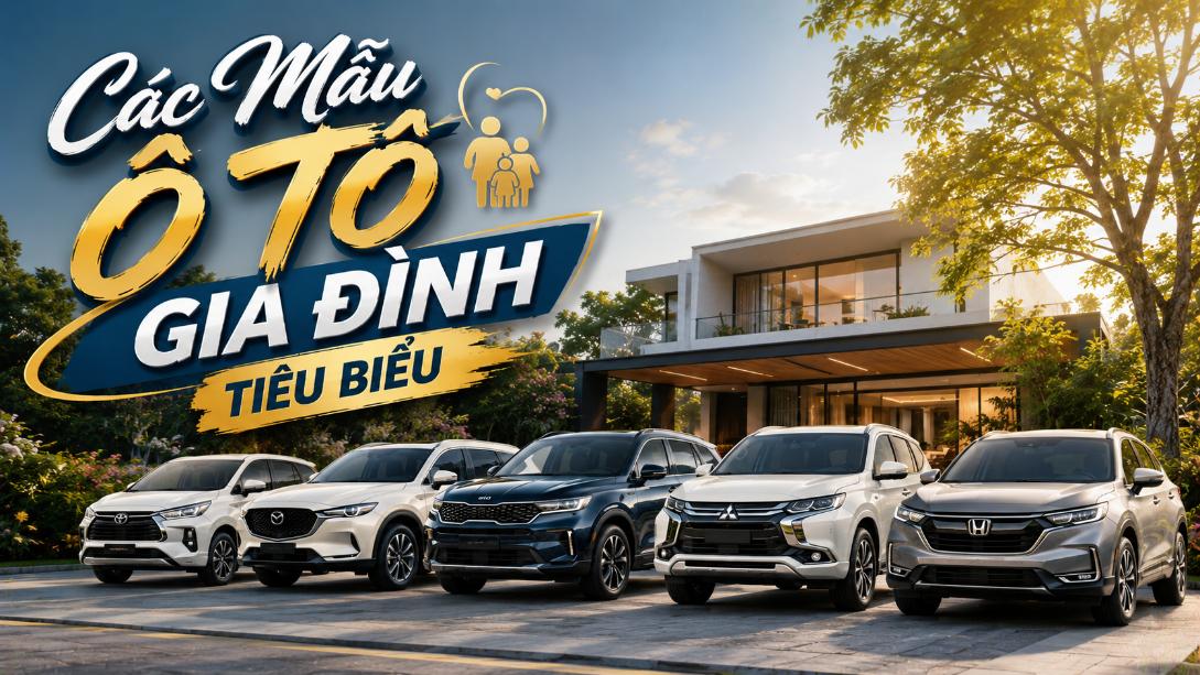 Các Mẫu Ô Tô Gia Đình Tiêu Biểu