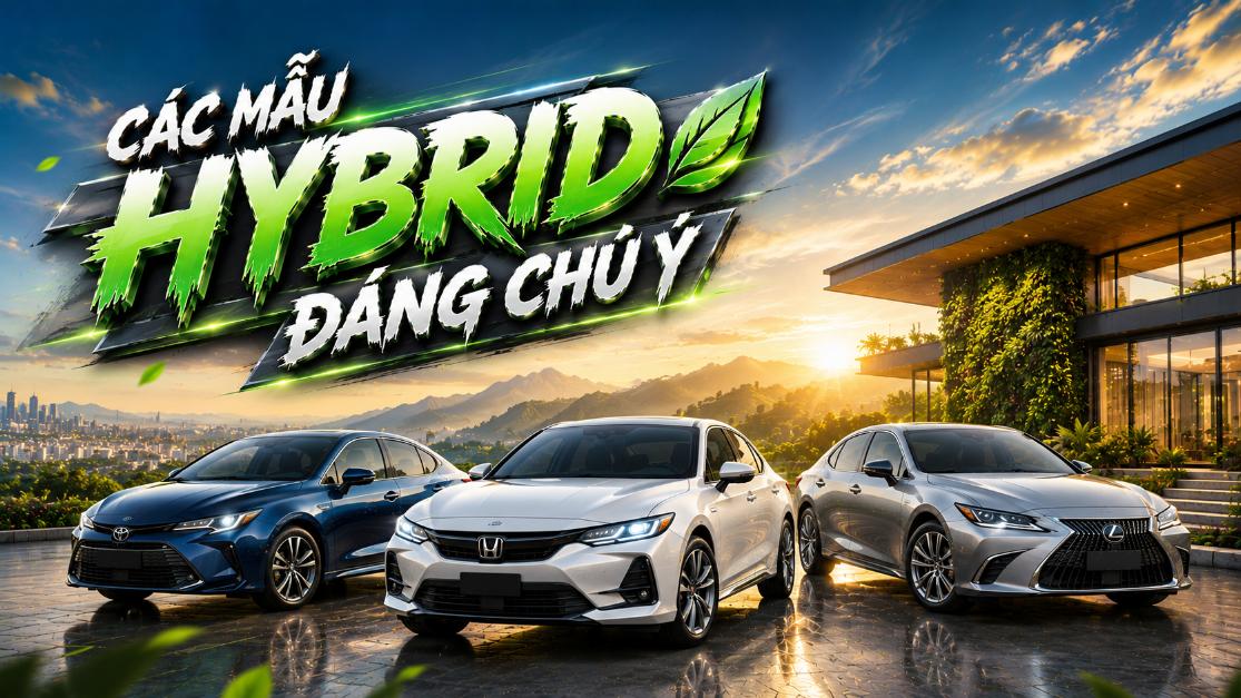 Các Mẫu Ô Tô Hybrid Đáng Chú Ý