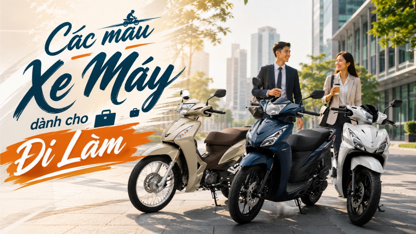 Các mẫu xe máy dành cho đi làm