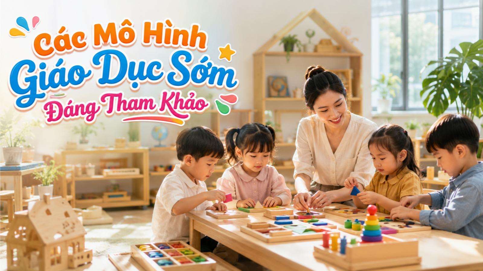 Các Mô Hình Giáo Dục Sớm Đáng Tham Khảo