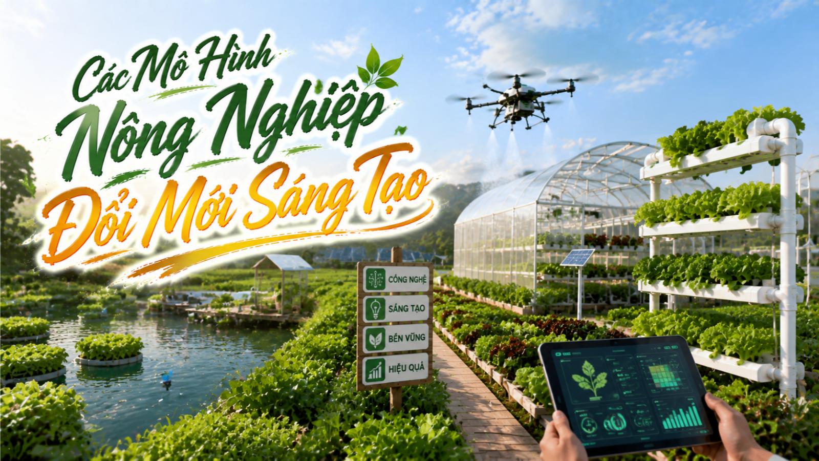 Các mô hình nông nghiệp đổi mới sáng tạo