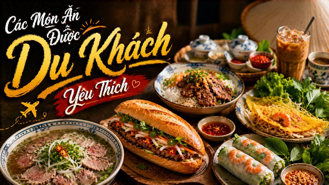Các Món Ăn Được Du Khách Yêu Thích