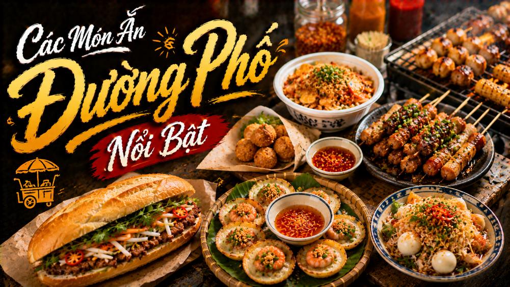 Các Món Ăn Đường Phố Nổi Bật