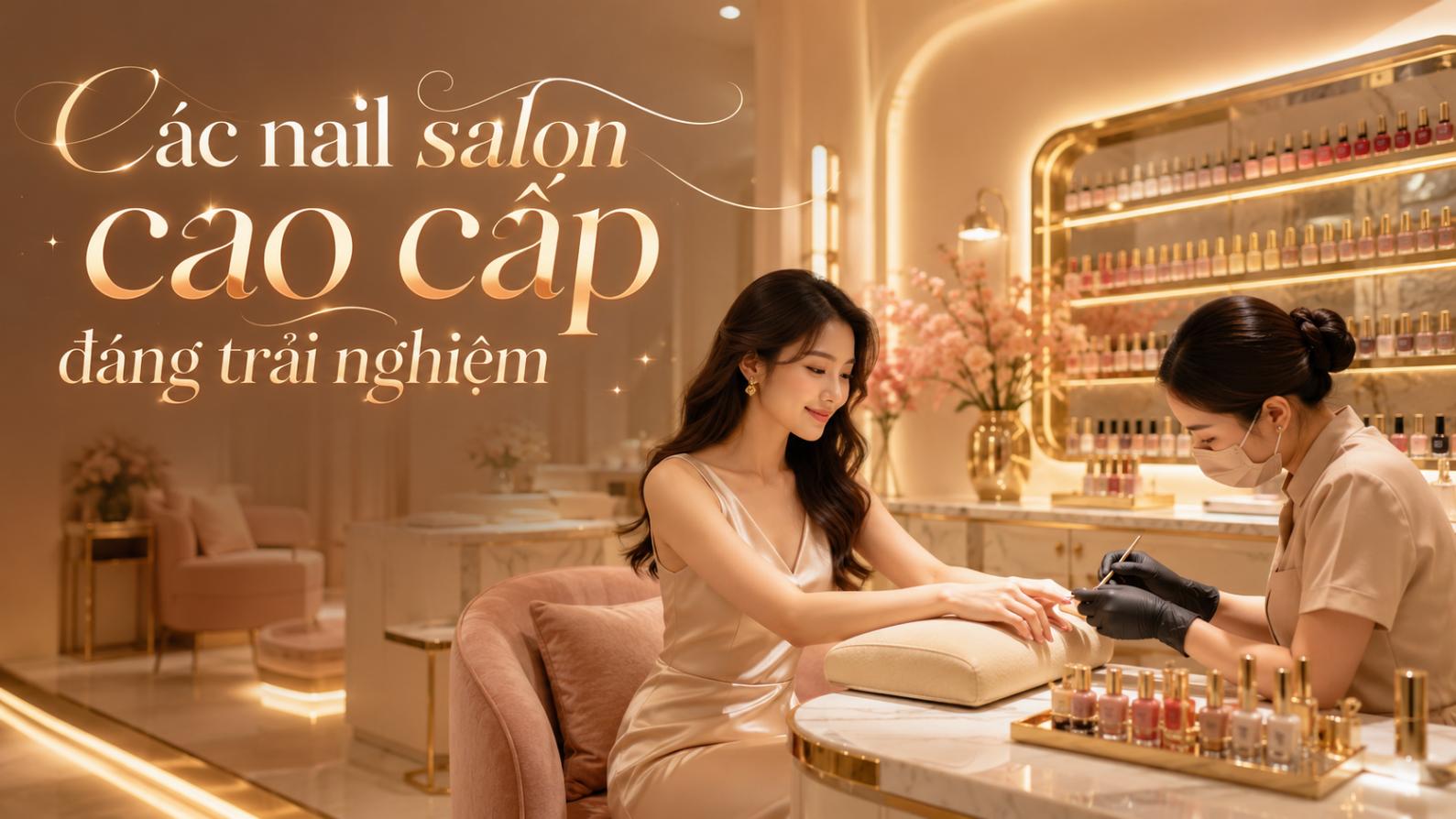 Các nail salon cao cấp đáng trải nghiệm
