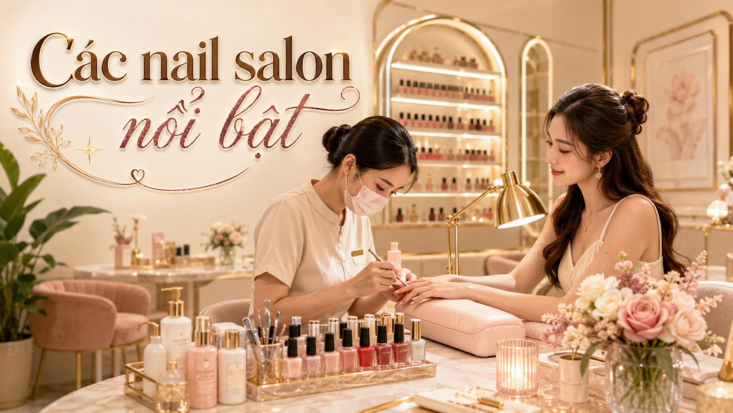 Các nail salon nổi bật