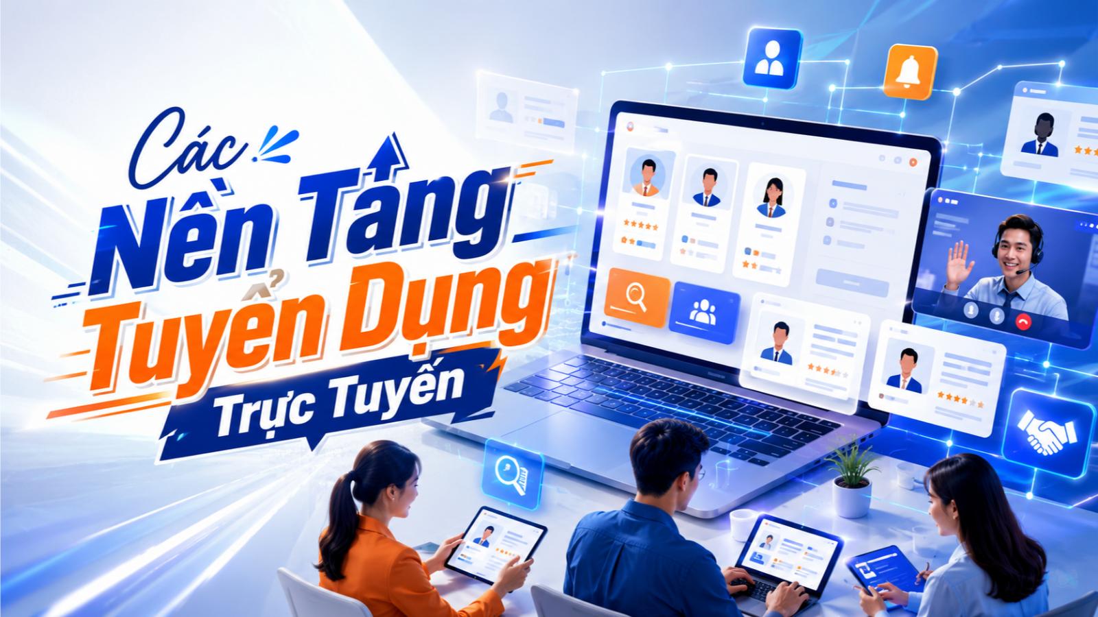 Các nền tảng tuyển dụng trực tuyến