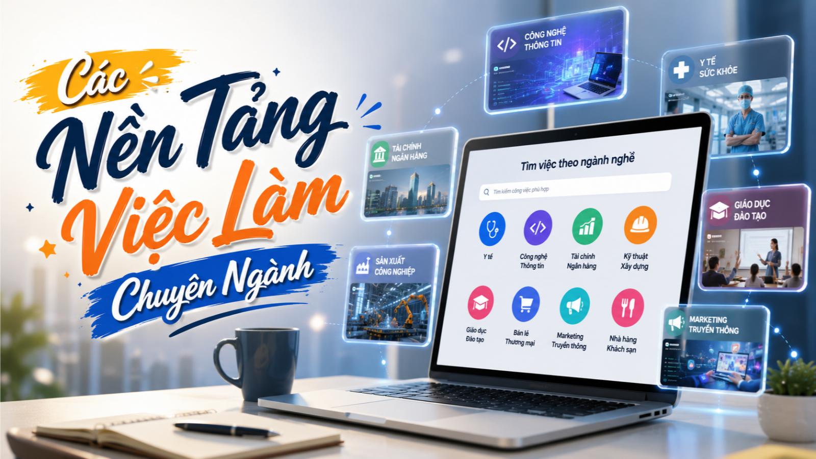 Các nền tảng việc làm chuyên ngành
