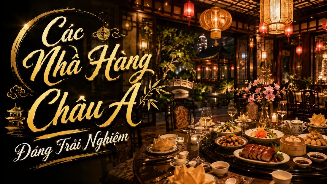 Các Nhà Hàng Châu Á Đáng Trải Nghiệm