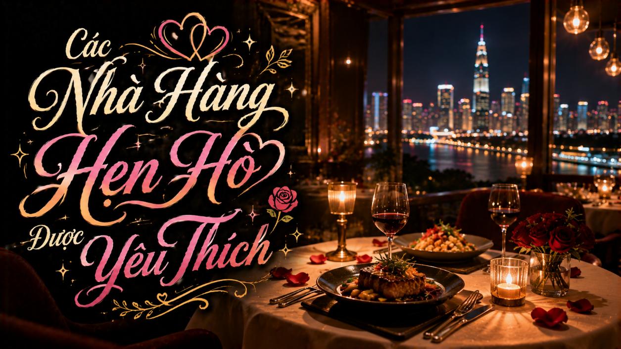 Các Nhà Hàng Hẹn Hò Được Yêu Thích