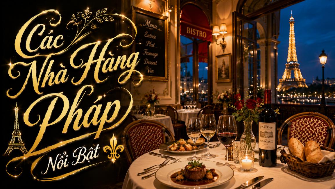 Các Nhà Hàng Pháp Nổi Bật