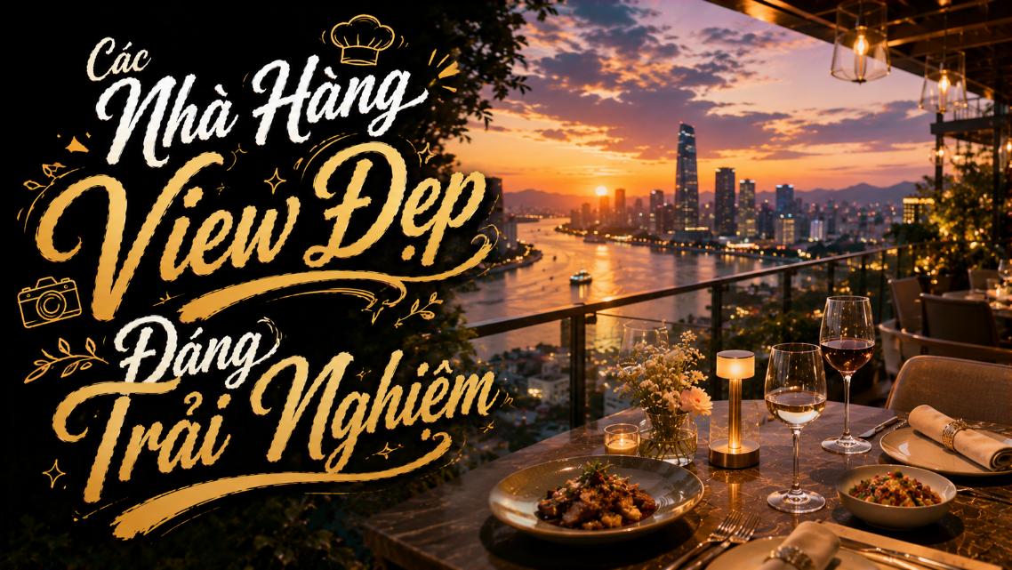Các Nhà Hàng View Đẹp Đáng Trải Nghiệm