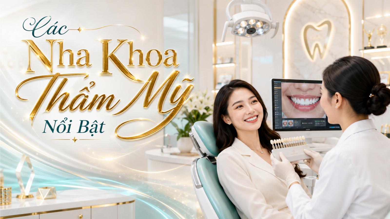 Các nha khoa thẩm mỹ nổi bật