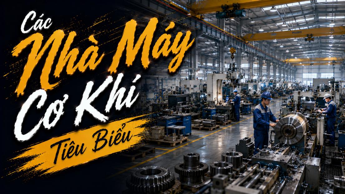 Các nhà máy cơ khí tiêu biểu