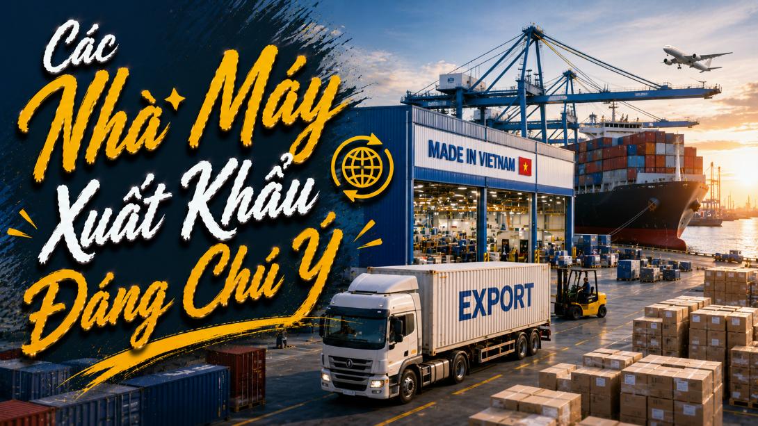 Các nhà máy xuất khẩu đáng chú ý