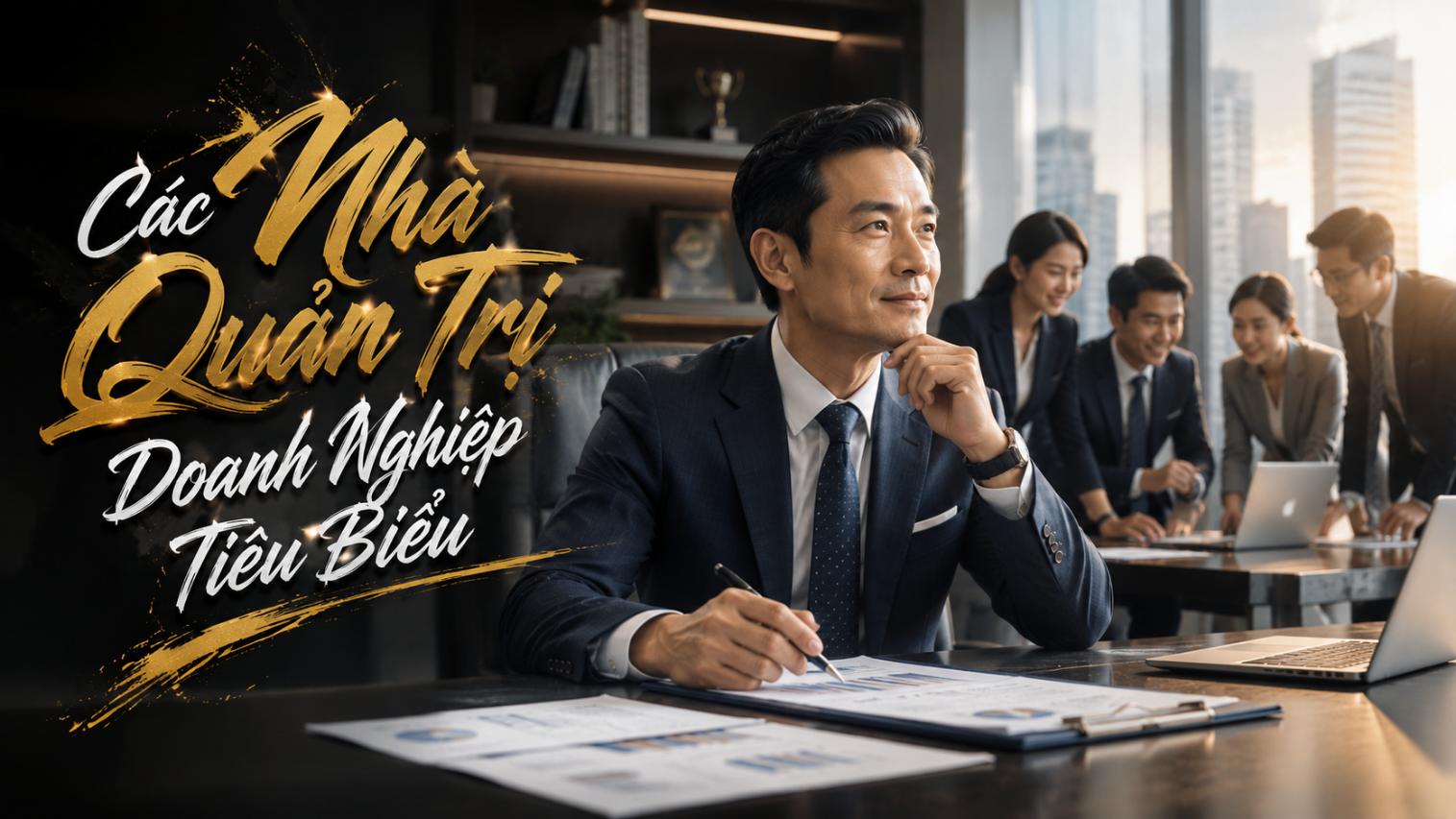 Các nhà quản trị doanh nghiệp tiêu biểu