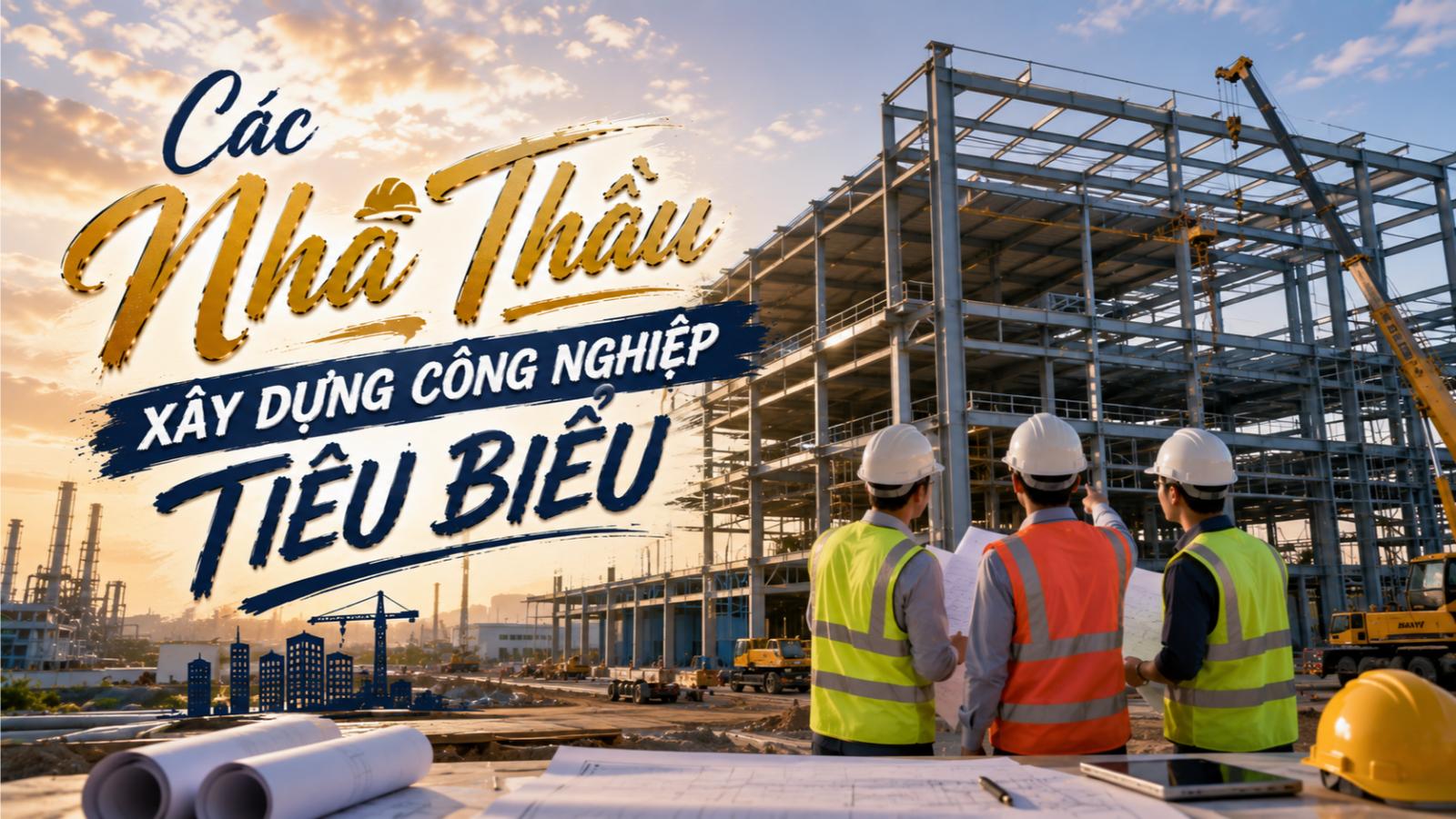 Các nhà thầu xây dựng công nghiệp tiêu biểu