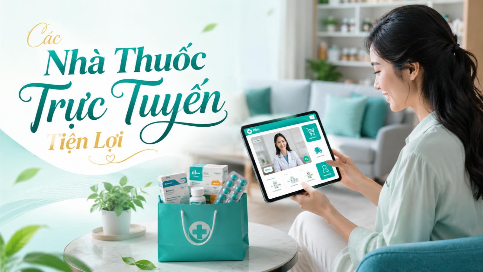 Các nhà thuốc trực tuyến tiện lợi