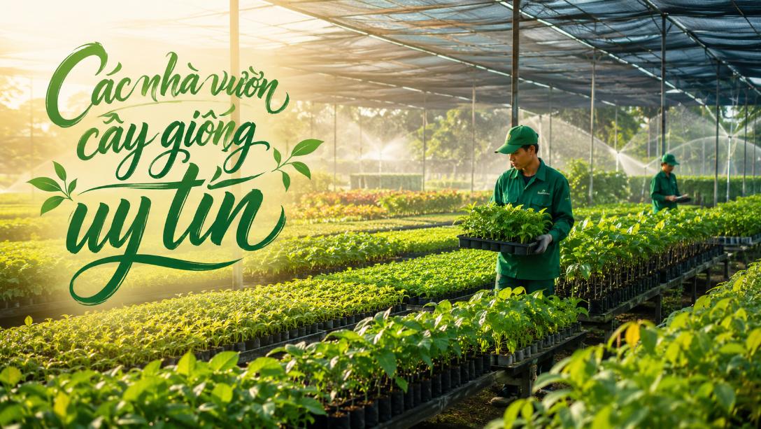 Các nhà vườn cây giống uy tín