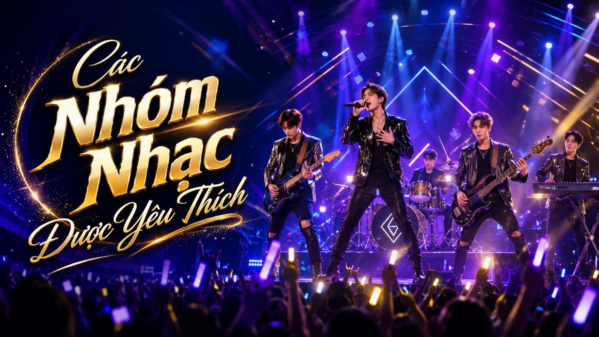 Các nhóm nhạc được yêu thích
