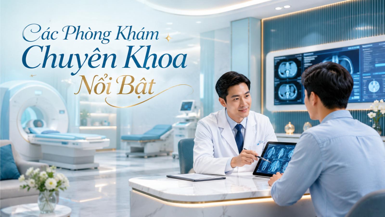 Các phòng khám chuyên khoa nổi bật