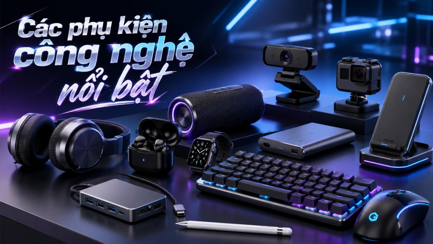Các phụ kiện công nghệ nổi bật