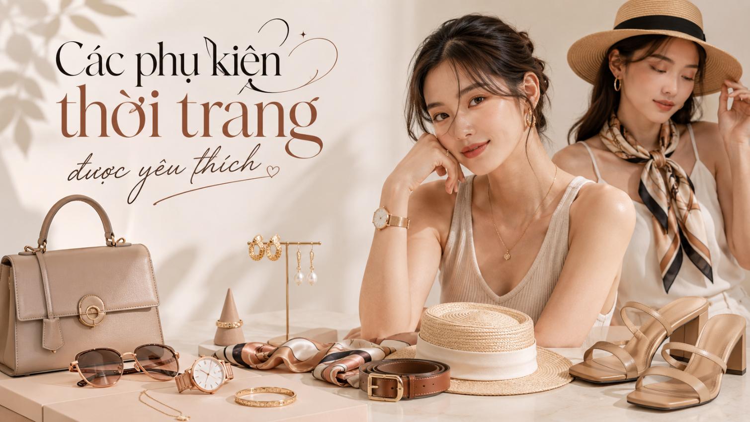 Các phụ kiện thời trang được yêu thích