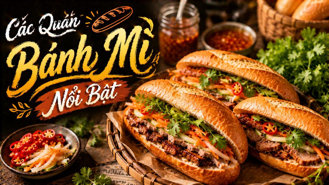 Các Quán Bánh Mì Nổi Bật