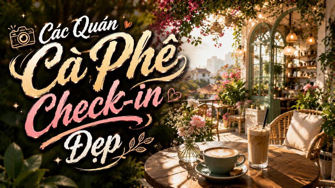Các Quán Cà Phê Check-in Đẹp